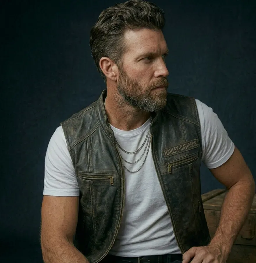 The Rebel Leather Vest