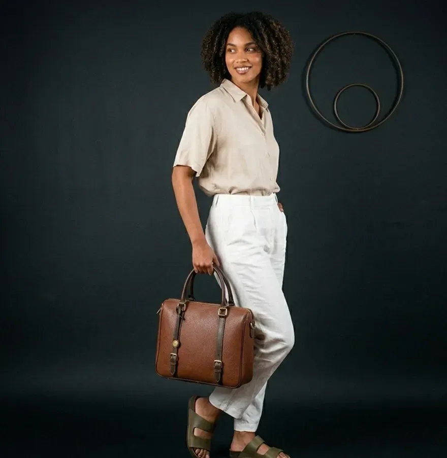 Leather Tote Bag