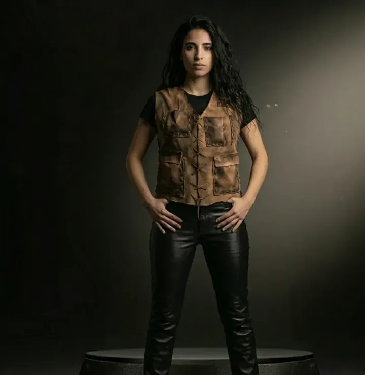 Royal Leather Vest