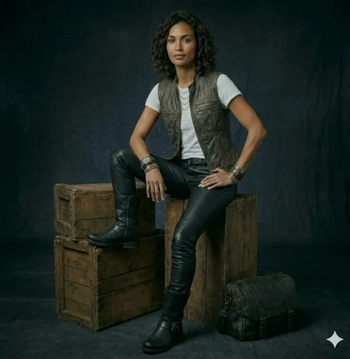 Frontier Leather Vest