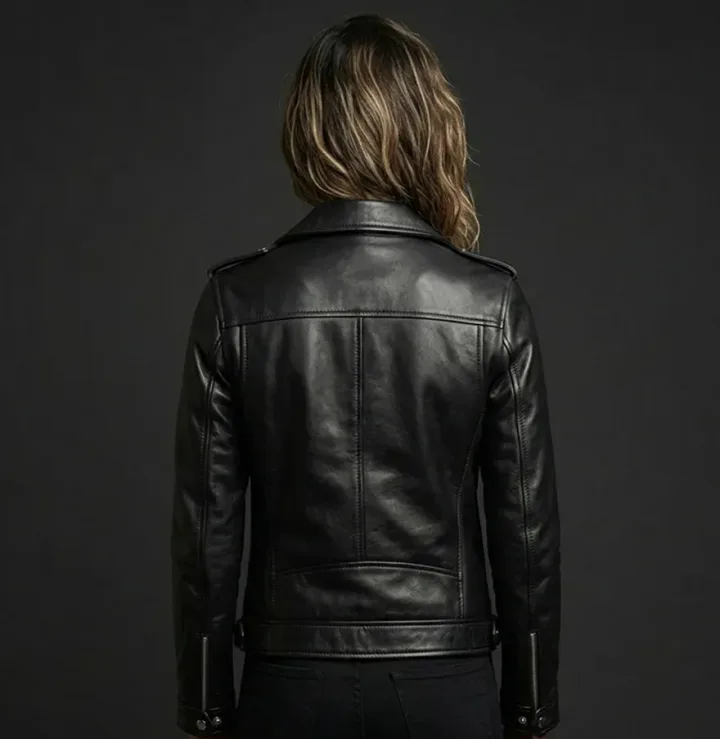 Black Biker Jacket