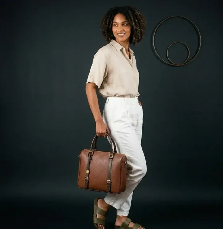 Leather Tote Bag