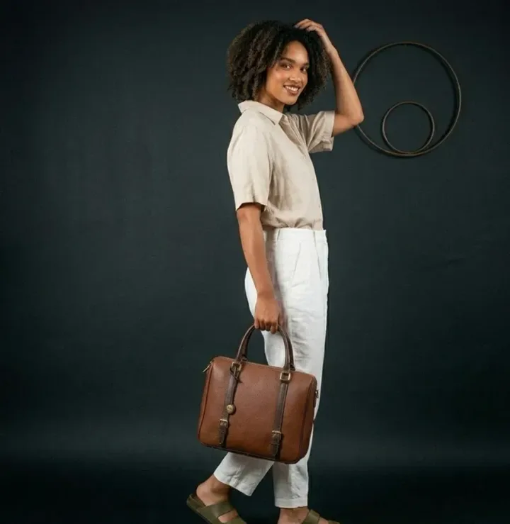 Leather Tote Bag