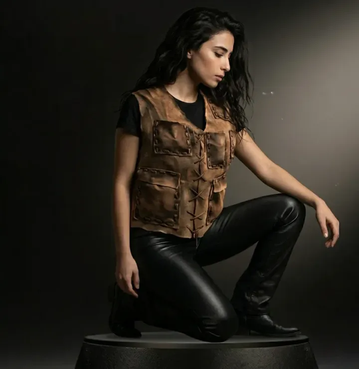 Royal Leather Vest