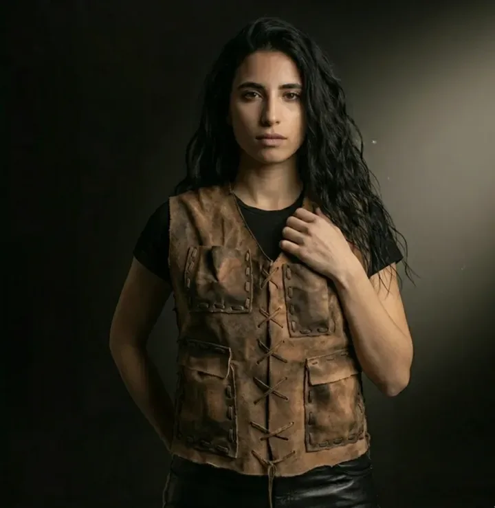 Royal Leather Vest