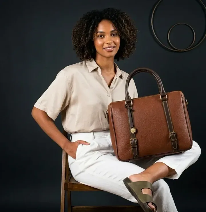 Leather Tote Bag